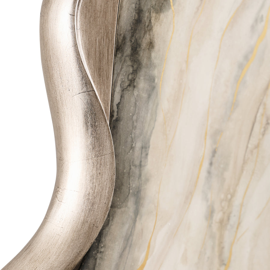 Dirillo Mirror, Grey Agate