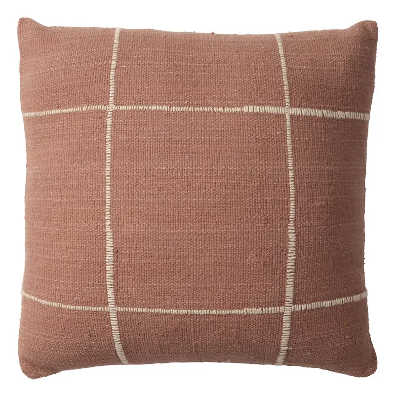 Najma Pillow-Warm Taupe