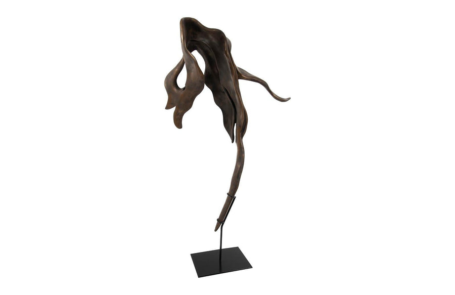 Cast Root Sculpture Resin, Bronze Finish - Maison Vogue