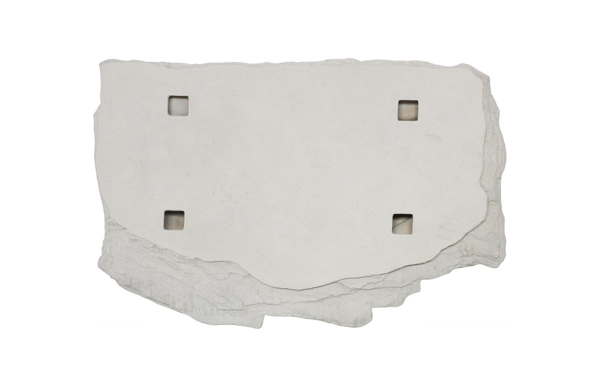 Stratified Cast Stone Wall Art, Roman Stone