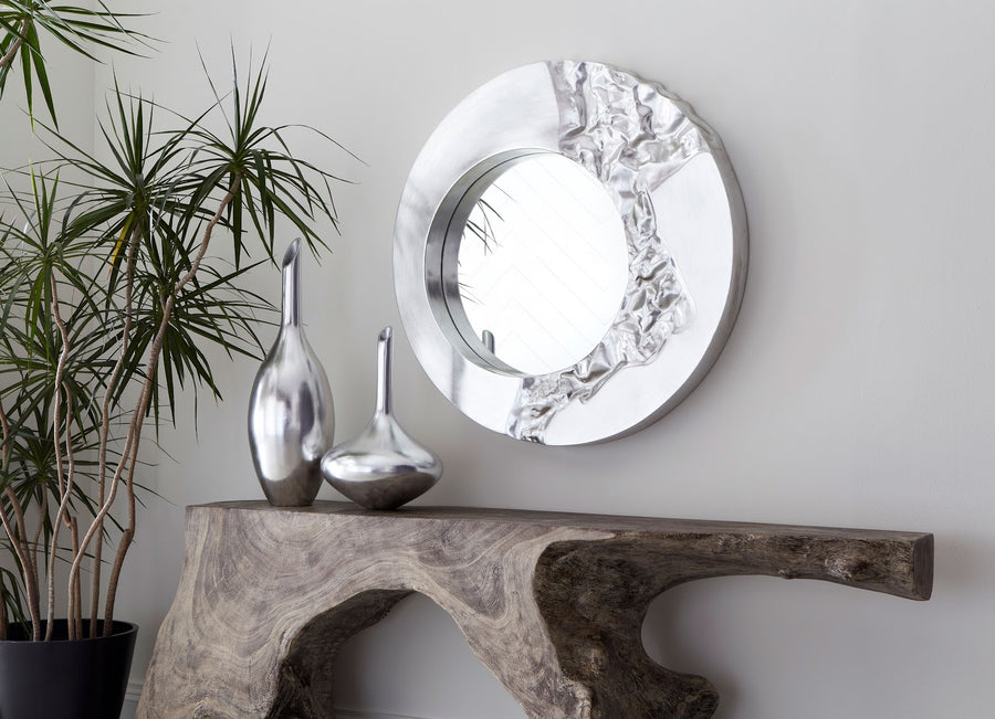 Mercury Mirror, Silver Leaf