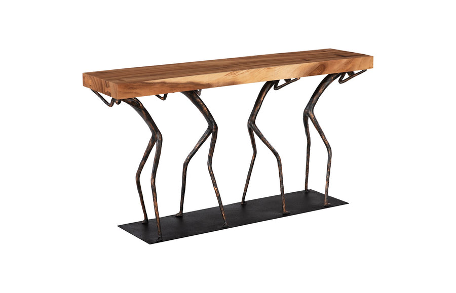 Atlas Small Natural Console Table