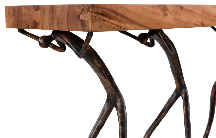 Atlas Small Natural Console Table