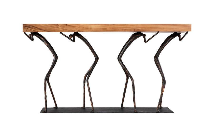 Atlas Small Natural Console Table