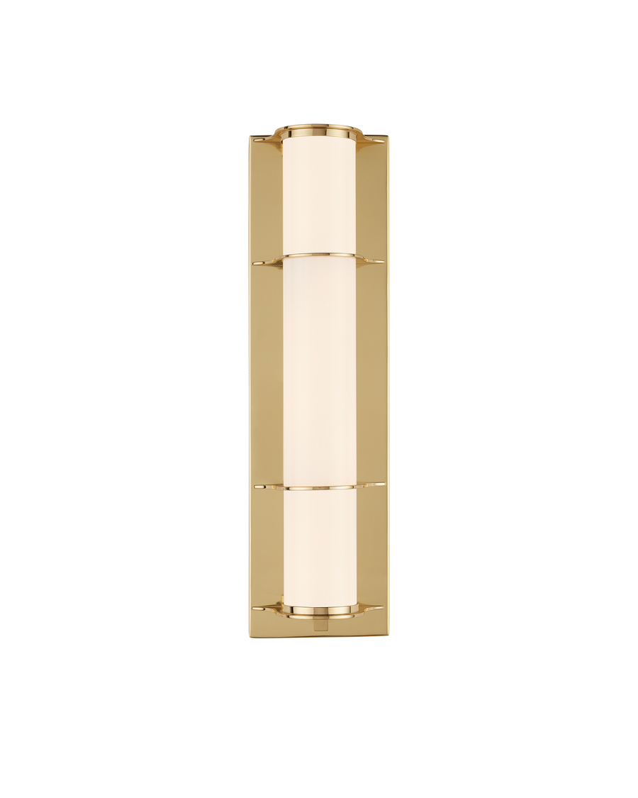 Blaine Brass Bath Wall Sconce