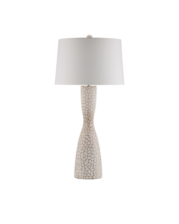 Edwell Whitewash Table Lamp