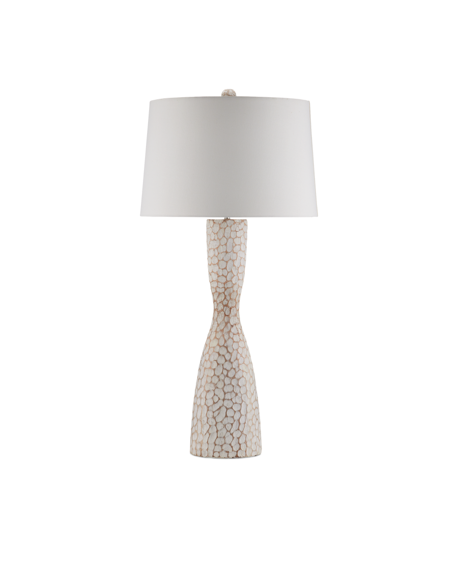 Edwell Whitewash Table Lamp