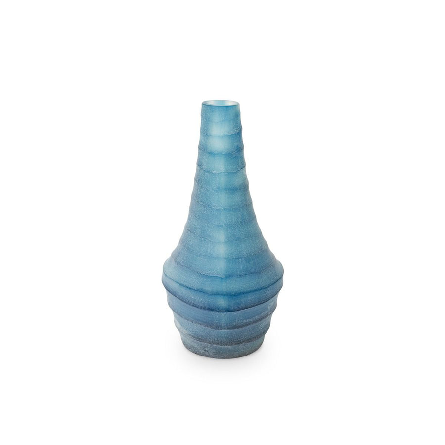 Amahle Small Vase, Aegean Blue