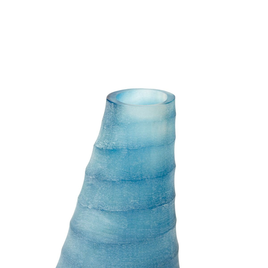 Amahle Small Vase, Aegean Blue