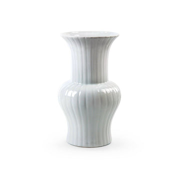 Amoy Vase, Cool White