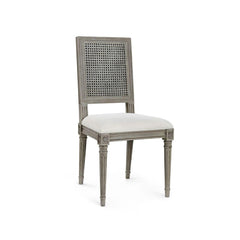 Annette Side Chair, Soft Gray - Maison Vogue