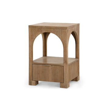 Arcadia 1-Drawer End Table, Soft Glow Oak