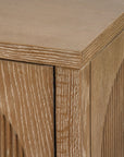 Arcadia 4-Door Cabinet, Soft Glow Oak