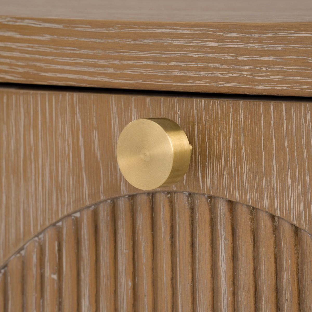 Arcadia 4-Door Cabinet, Soft Glow Oak