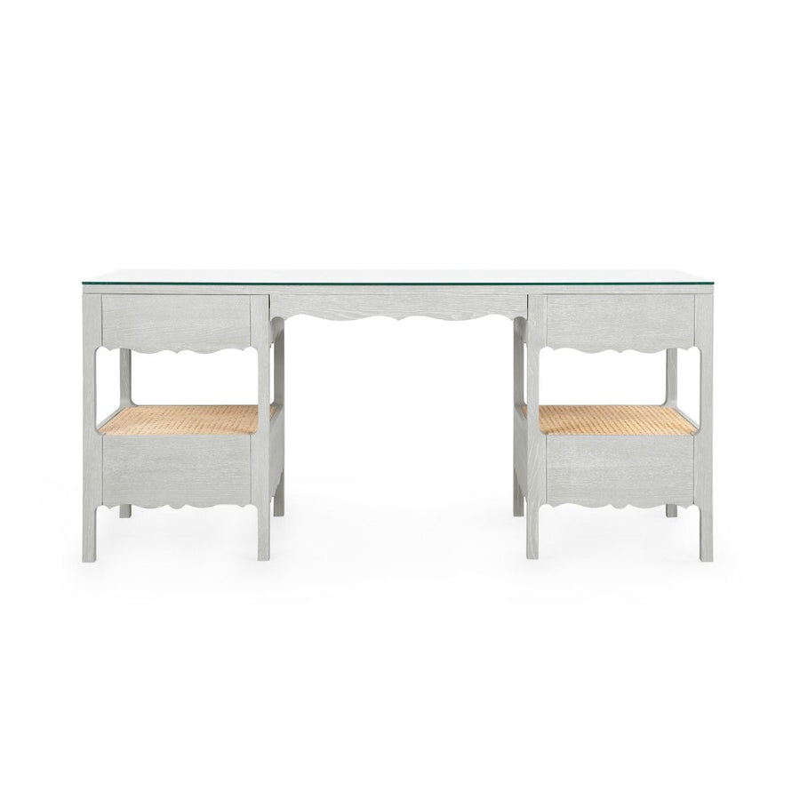 Arianna Desk, Soft Gray