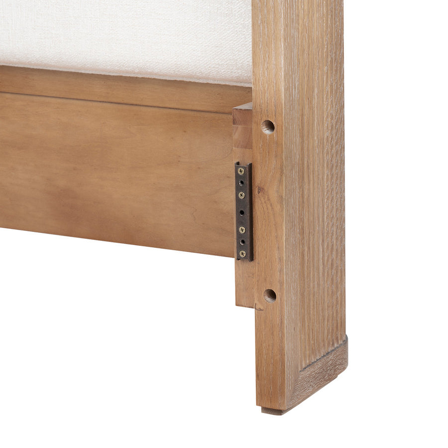 Atlas Queen Bed, Soft Glow Oak