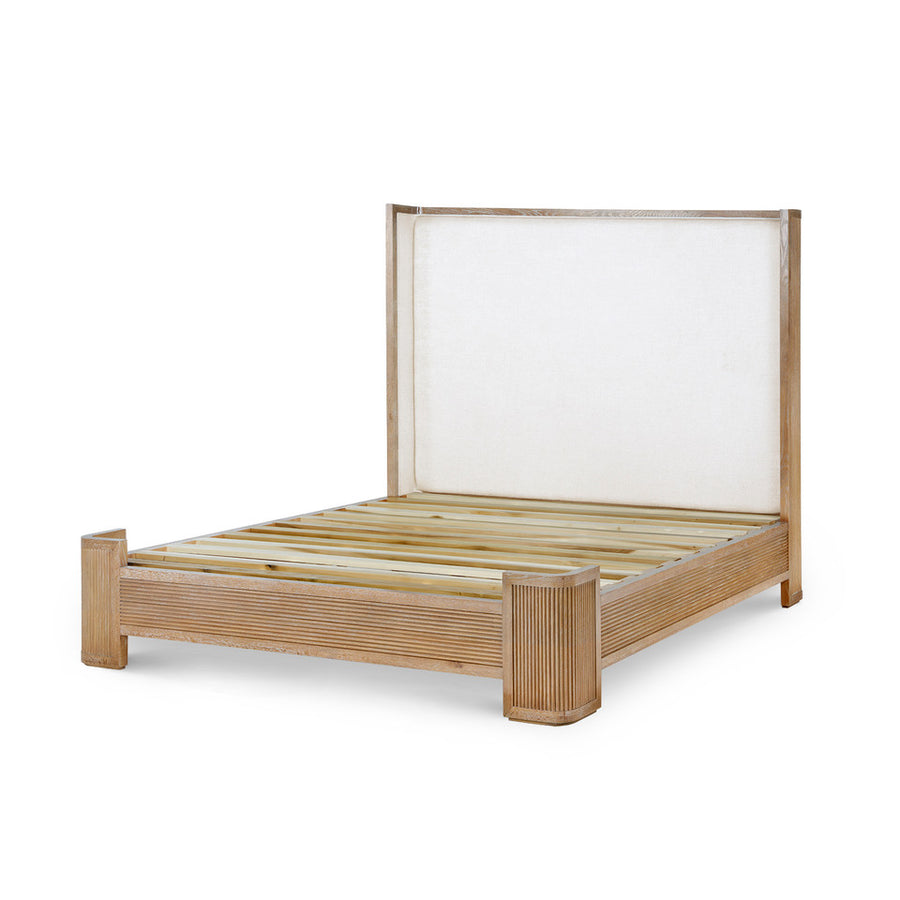 Atlas King Bed, Soft Glow Oak