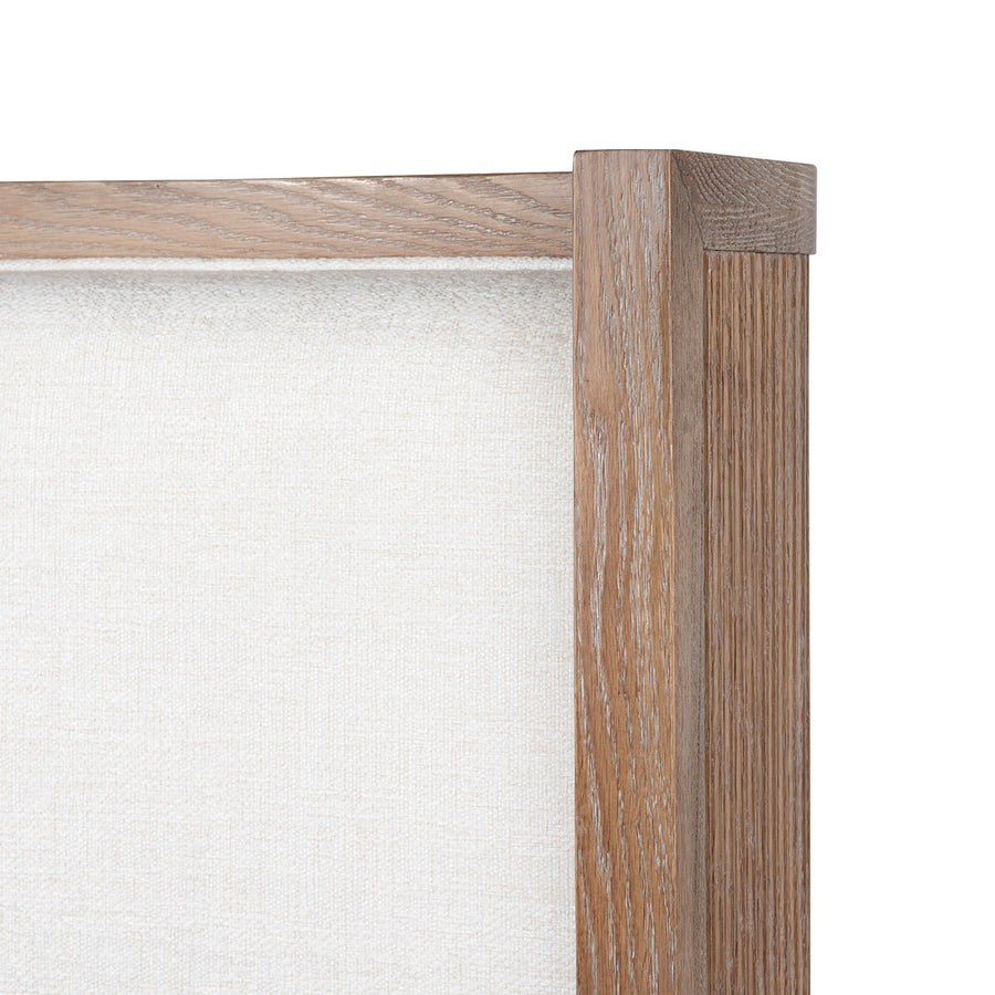 Atlas King Bed, Soft Glow Oak