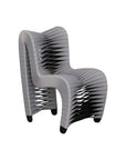 Seat Belt Chair Kid Sized, Gray - Maison Vogue