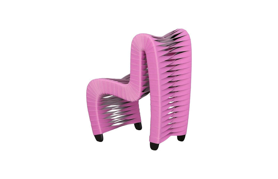 Seat Belt Chair Kid Sized, Pink - Maison Vogue