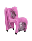 Seat Belt Chair Kid Sized, Pink - Maison Vogue
