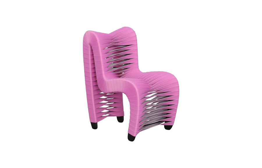 Seat Belt Chair Kid Sized, Pink - Maison Vogue