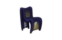 Seat Belt Chair Kid Sized, Navy - Maison Vogue
