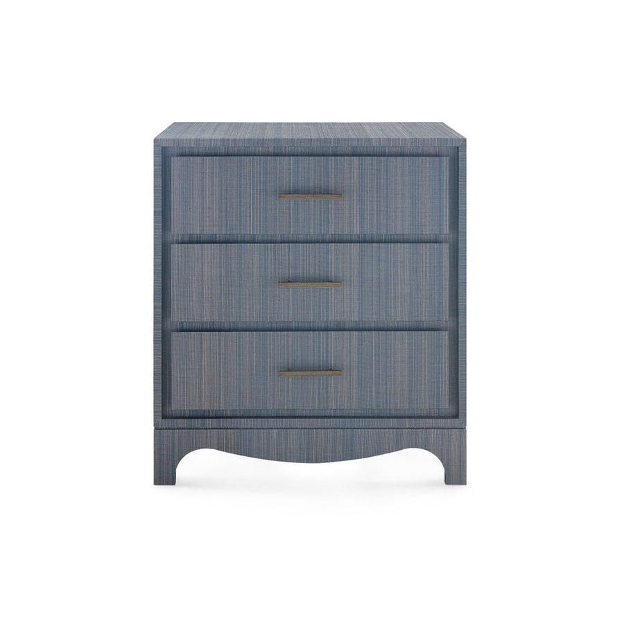 Barrett 3-Drawer End Table, Denim Mist