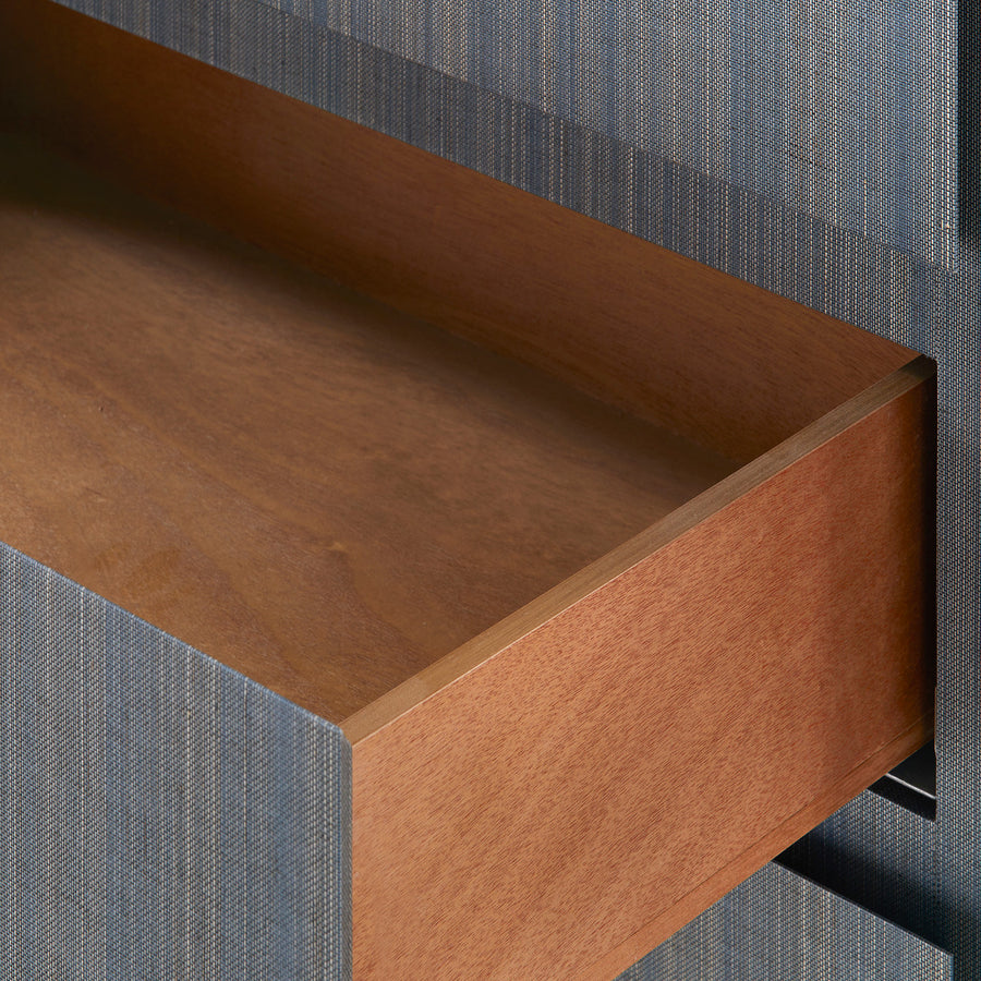 Barrett 3-Drawer End Table, Denim Mist