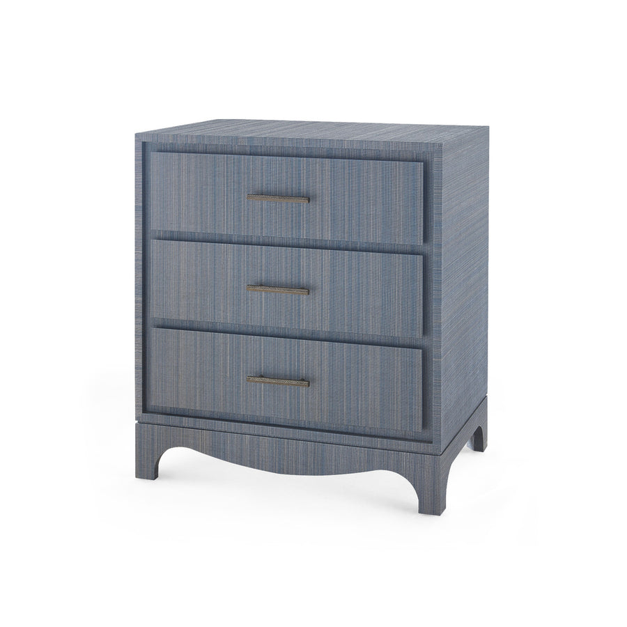 Barrett 3-Drawer End Table, Denim Mist