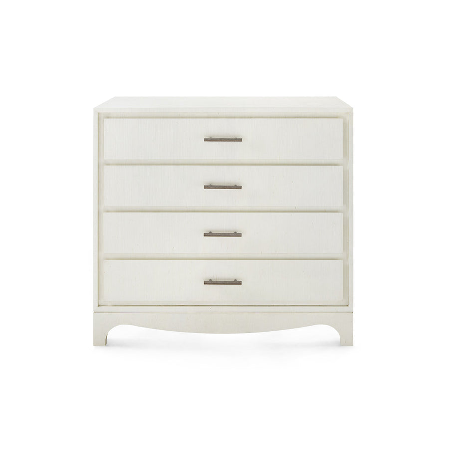 Barrett Large 4-Drawer, Sand White