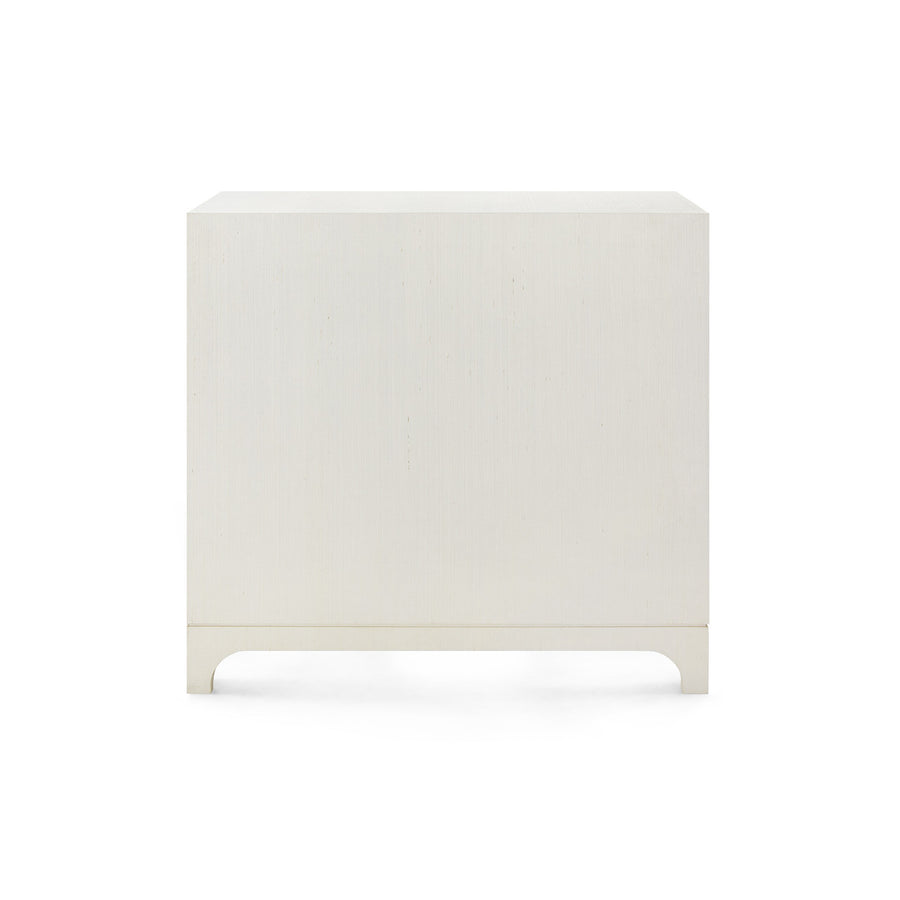 Barrett Large 4-Drawer, Sand White