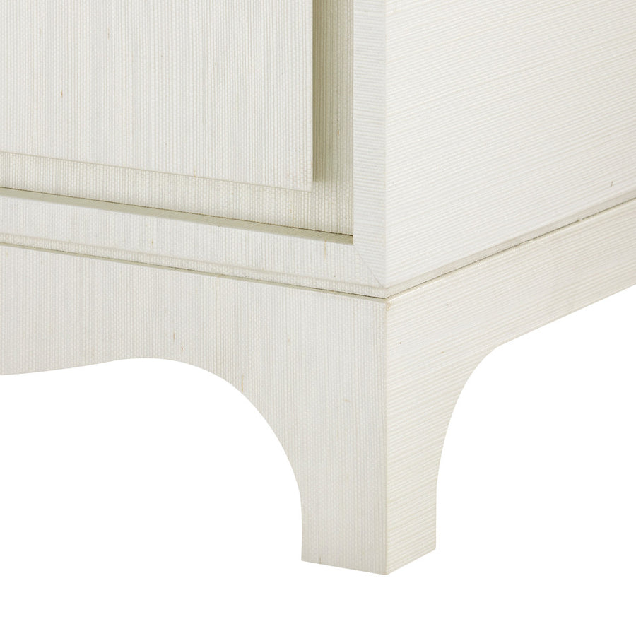 Barrett Large 4-Drawer, Sand White