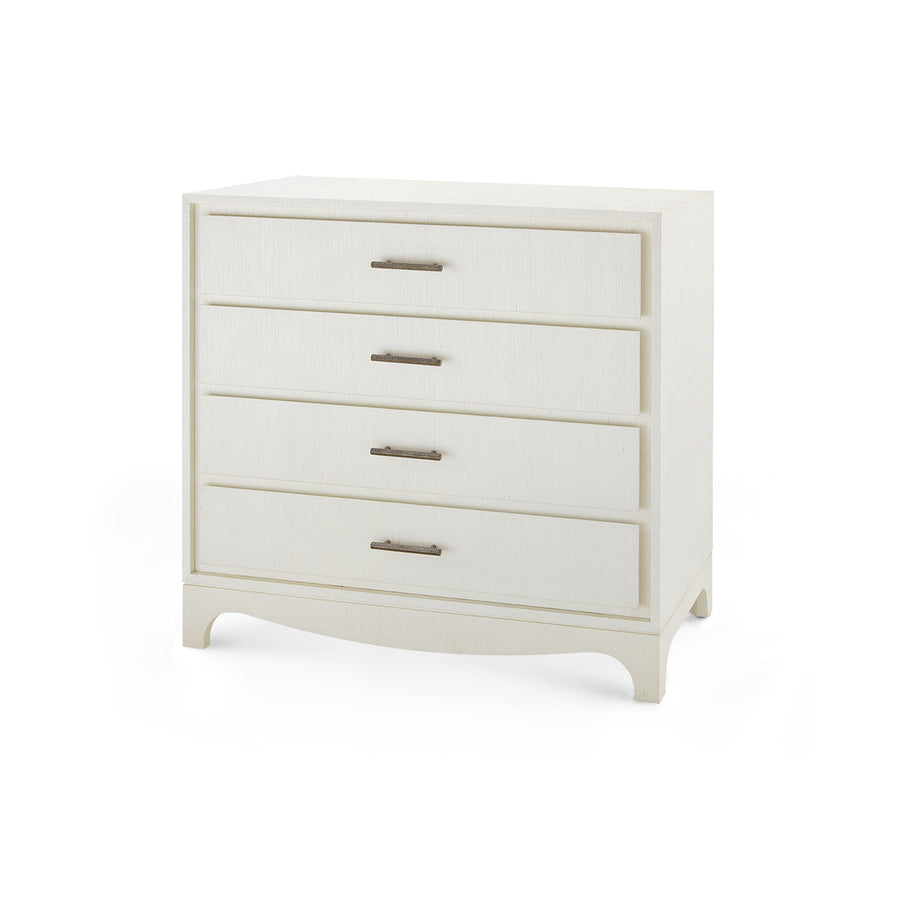 Barrett Large 4-Drawer, Sand White