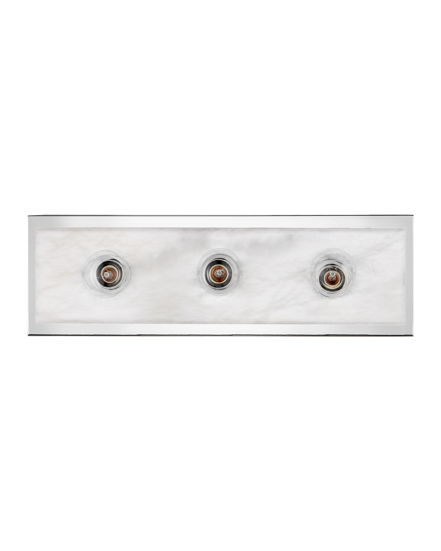 Berdine Medium Nickel Bath Wall Sconce