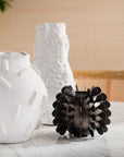 Bracque Large Vase, Blanc de Chine