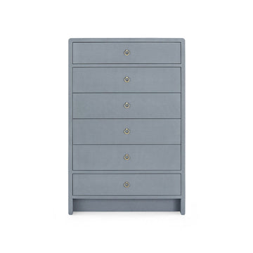 Bryant Tall 6-Drawer, Winter Gray