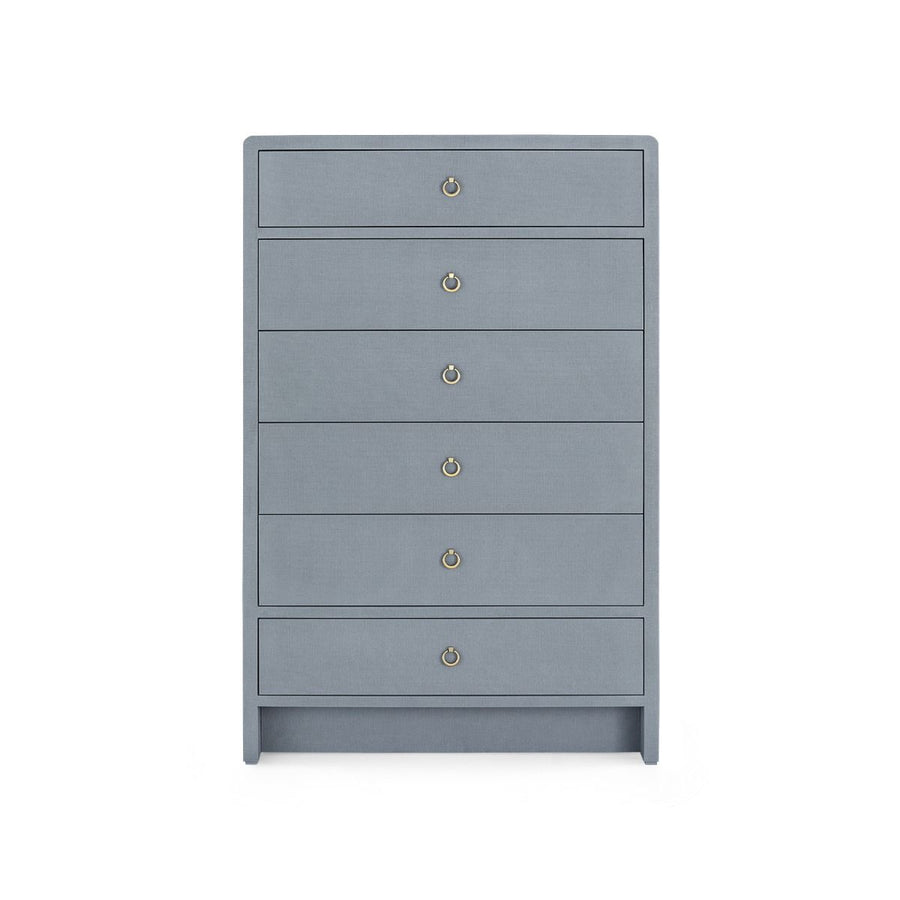 Bryant Tall 6-Drawer, Winter Gray