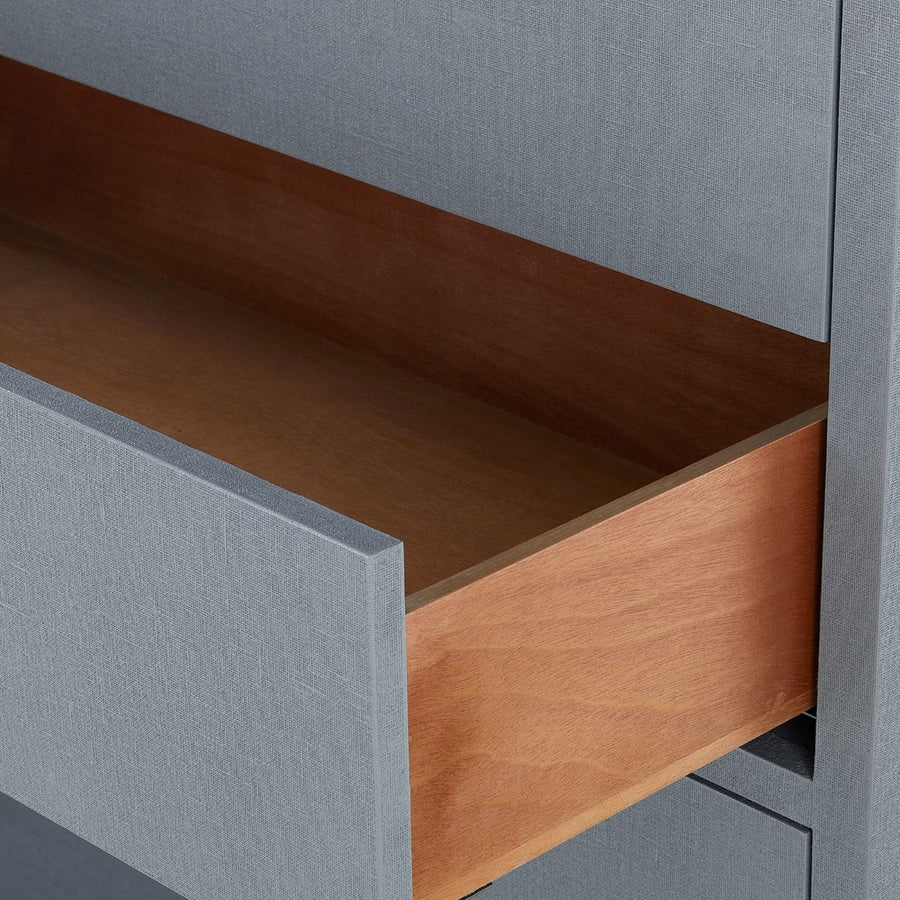 Bryant Tall 6-Drawer, Winter Gray