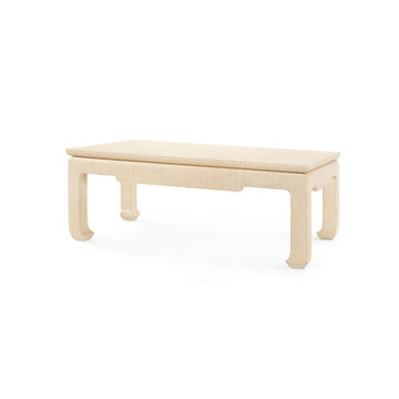 Bethany Coffee Table, Natural Twill - Maison Vogue