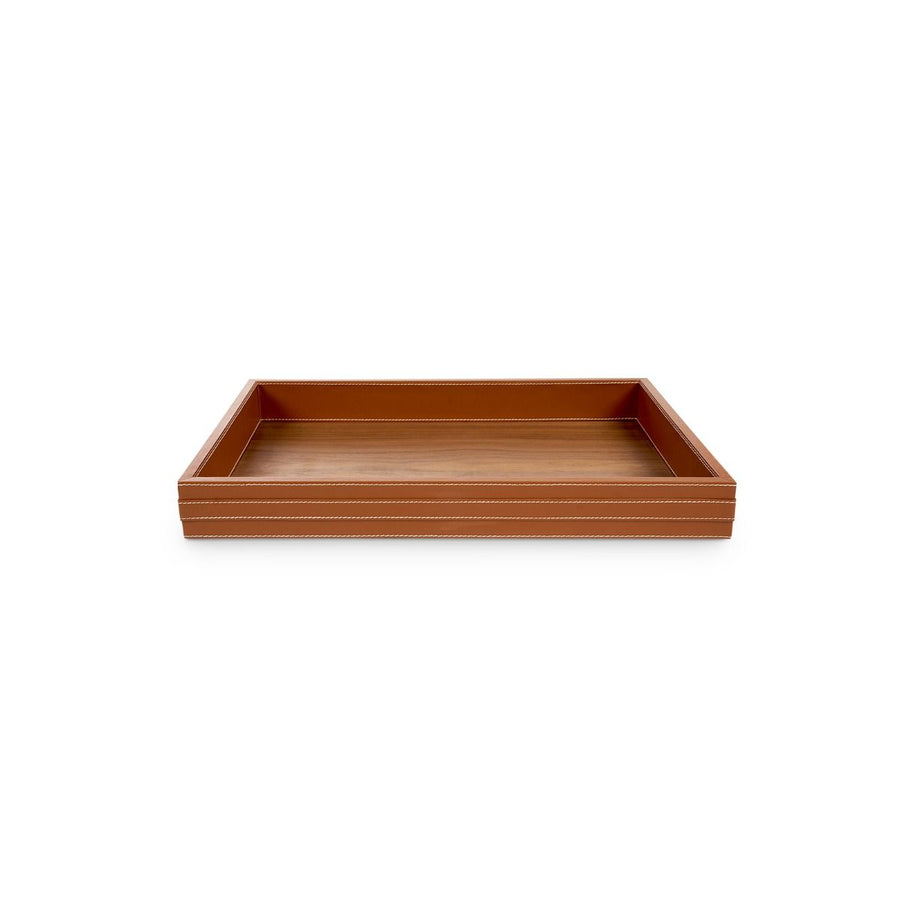 Buckley Rectangular Serving Tray, Tan