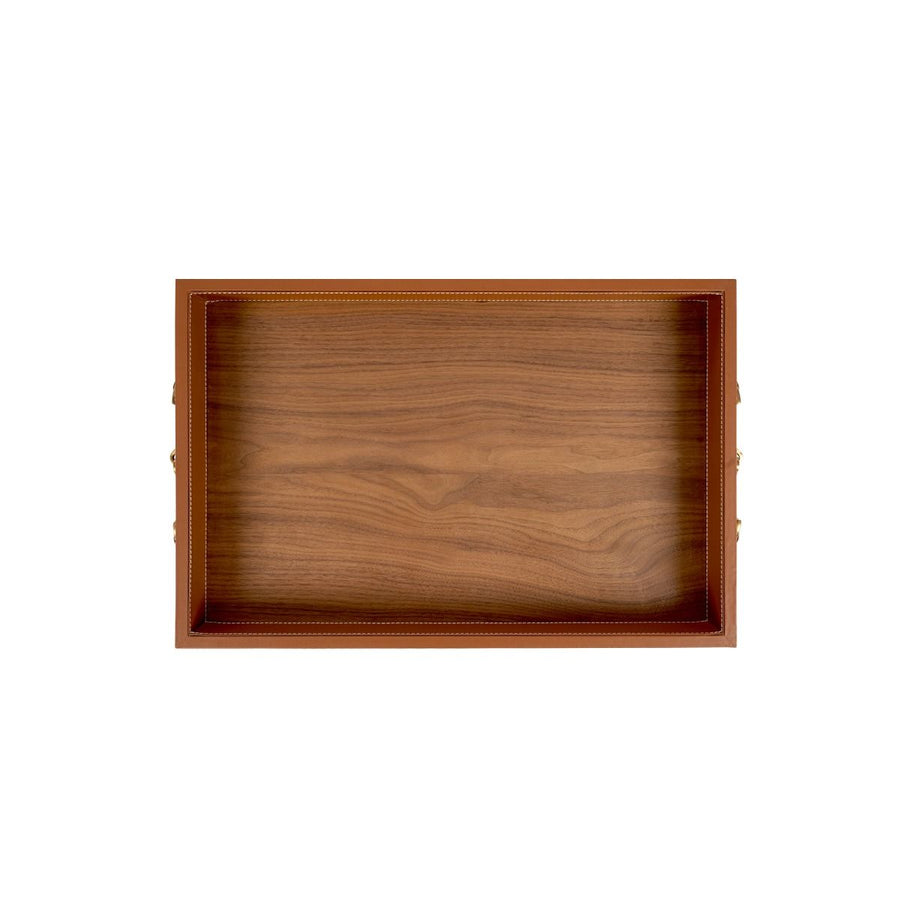 Buckley Rectangular Serving Tray, Tan