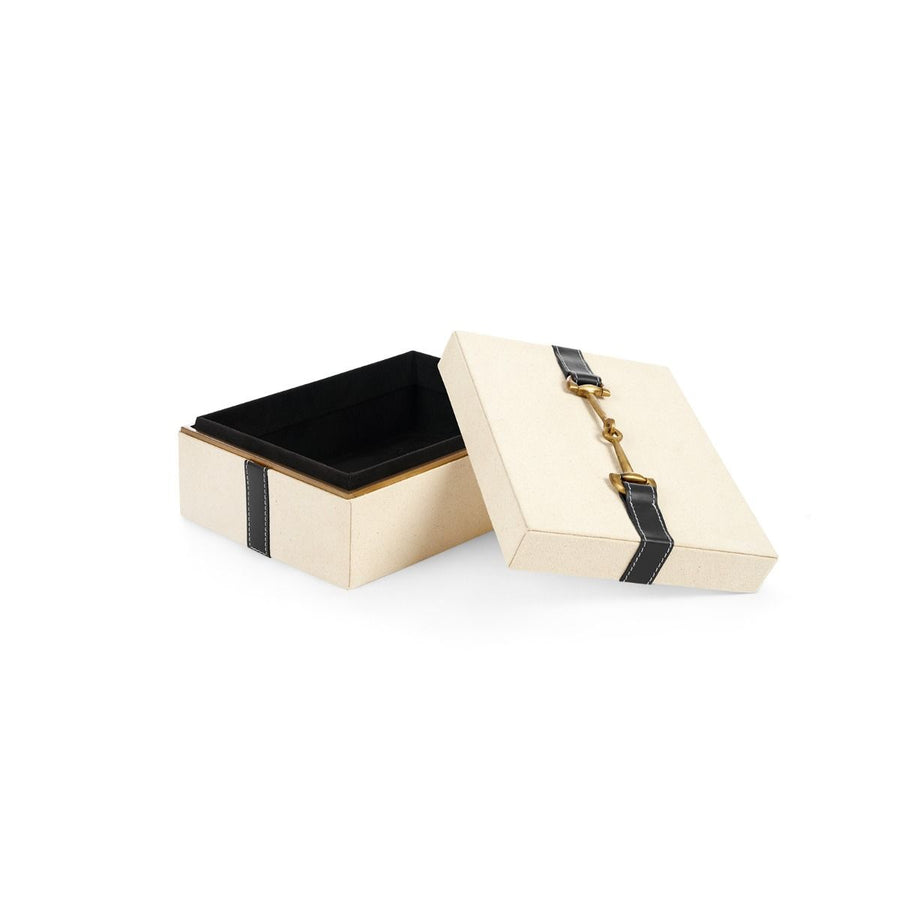 Buckley Rectangular Box, Black