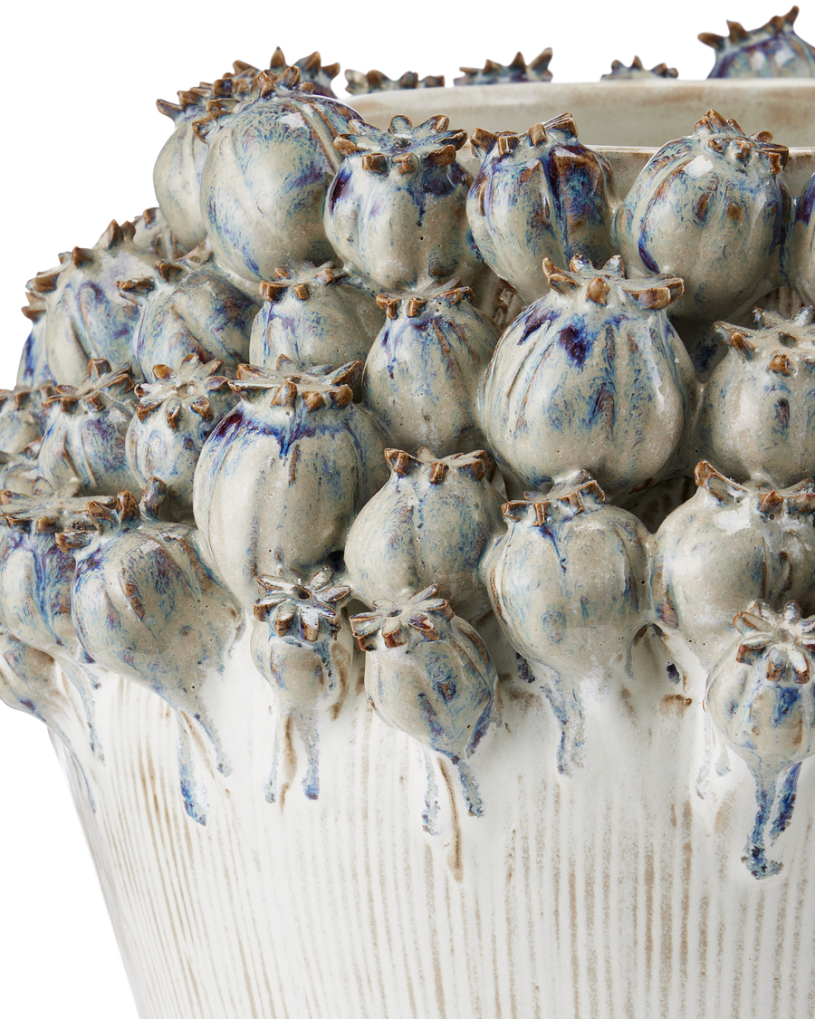 Poppy Pod Crown Large Vase