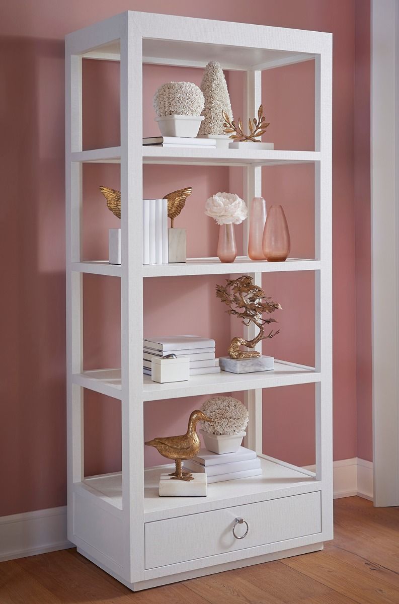 Camilla Etagere, Chiffon White