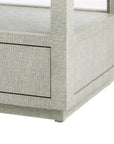 Camilla Etagere, Moss Gray Tweed