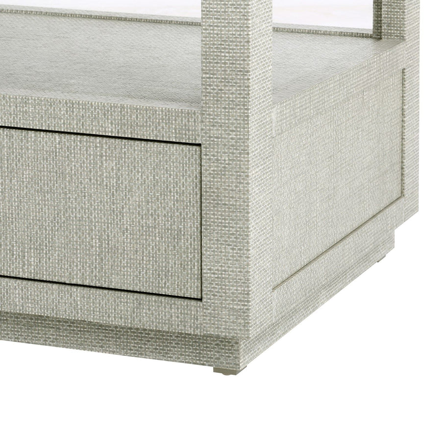 Camilla Etagere, Moss Gray Tweed