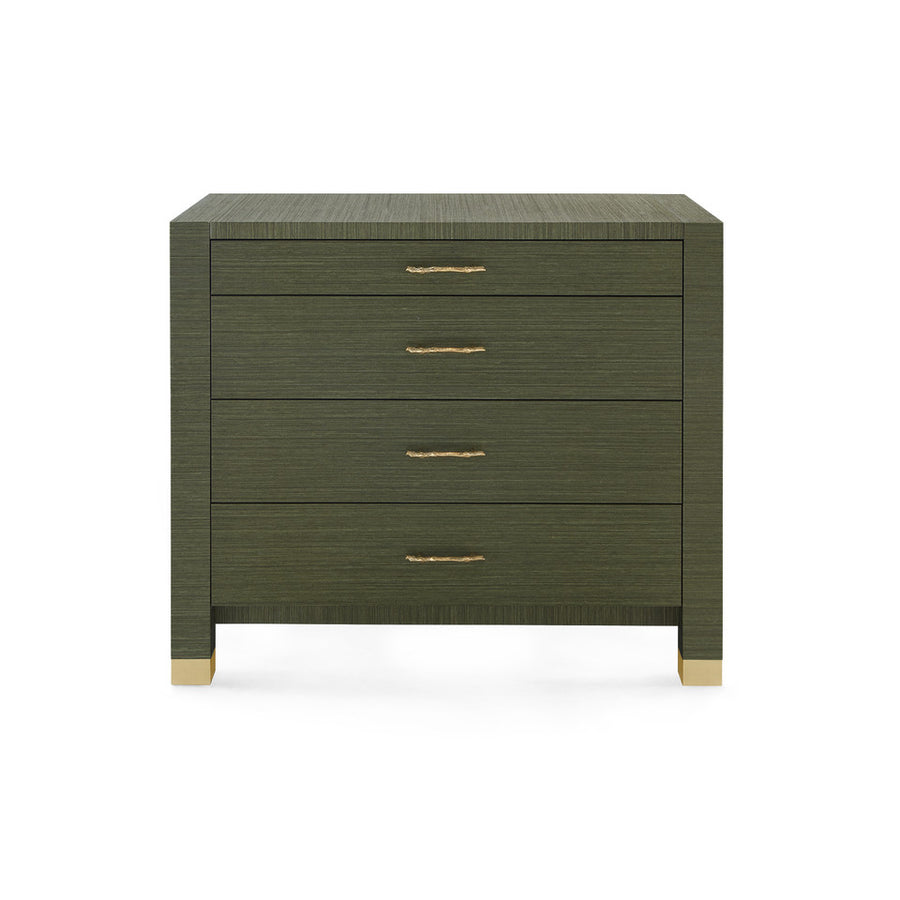 Camden Large 4-Drawer, Deep Olive