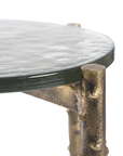 Callum Accent Table, Antique Brass