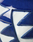 Columbina Vase, Blue and White